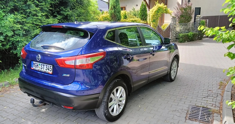 Nissan Qashqai cena 45900 przebieg: 170000, rok produkcji 2014 z Olkusz małe 211